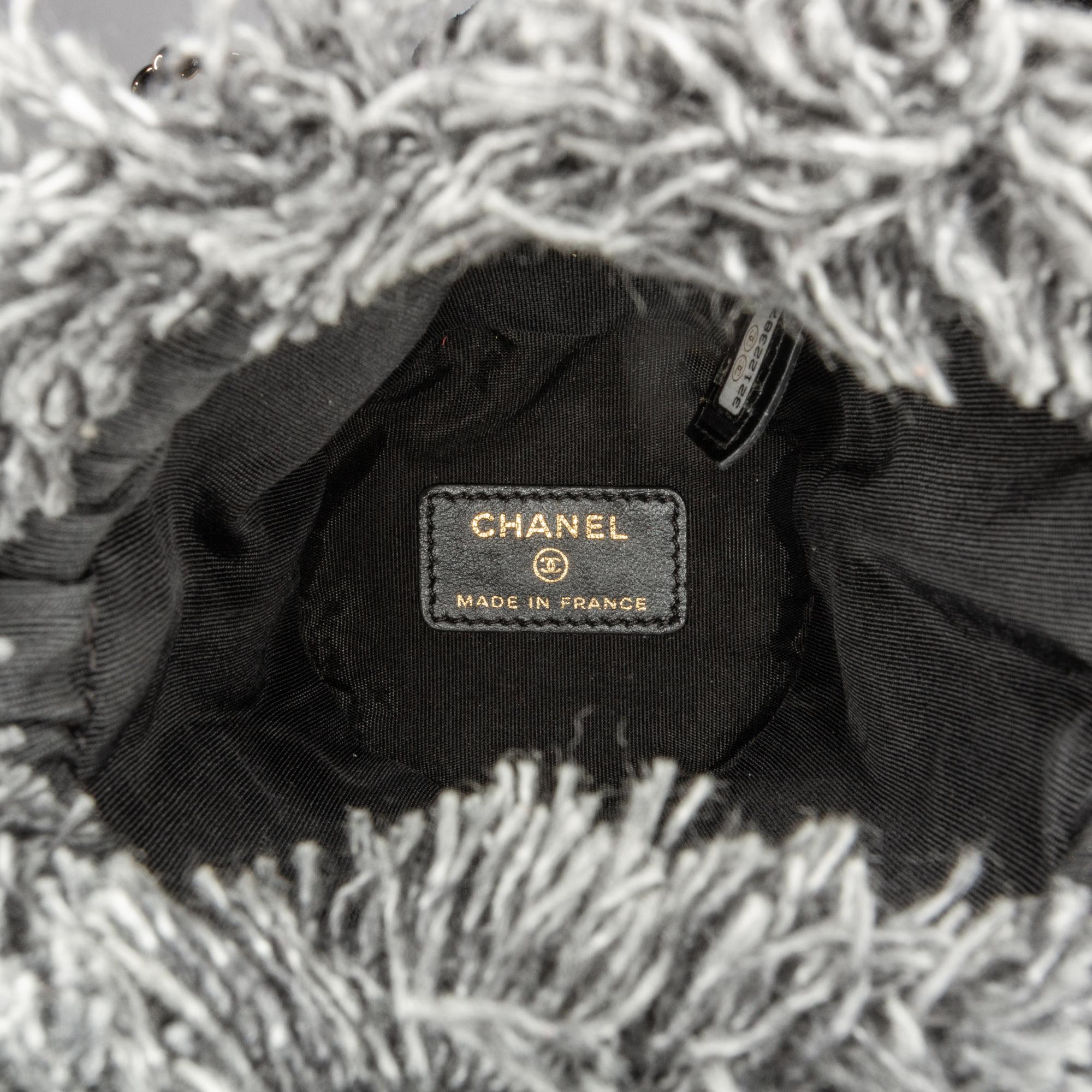 Chanel Mini Denim Mood Bucket with Chain