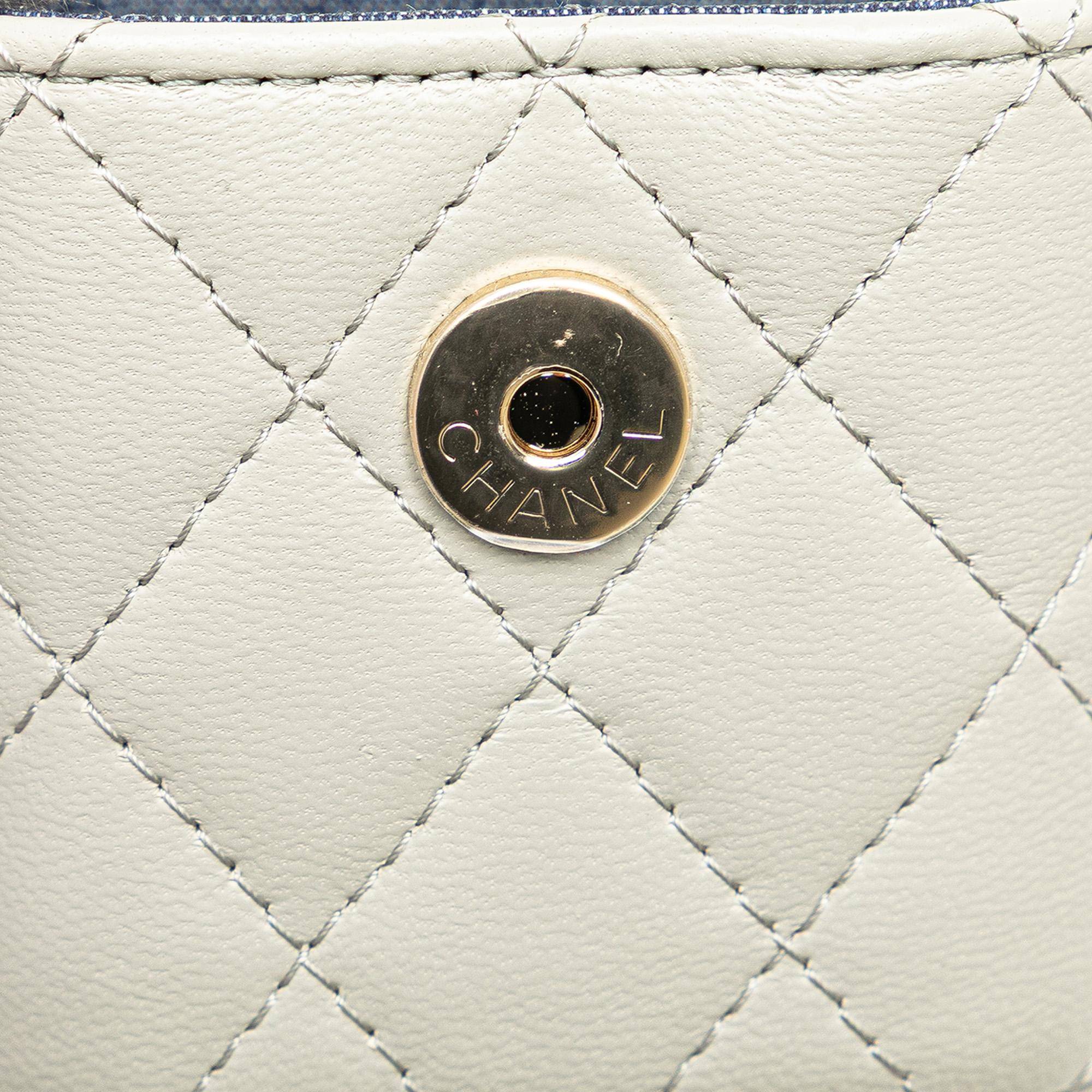 Chanel Mini Lambskin Elegant Chain Vanity Case