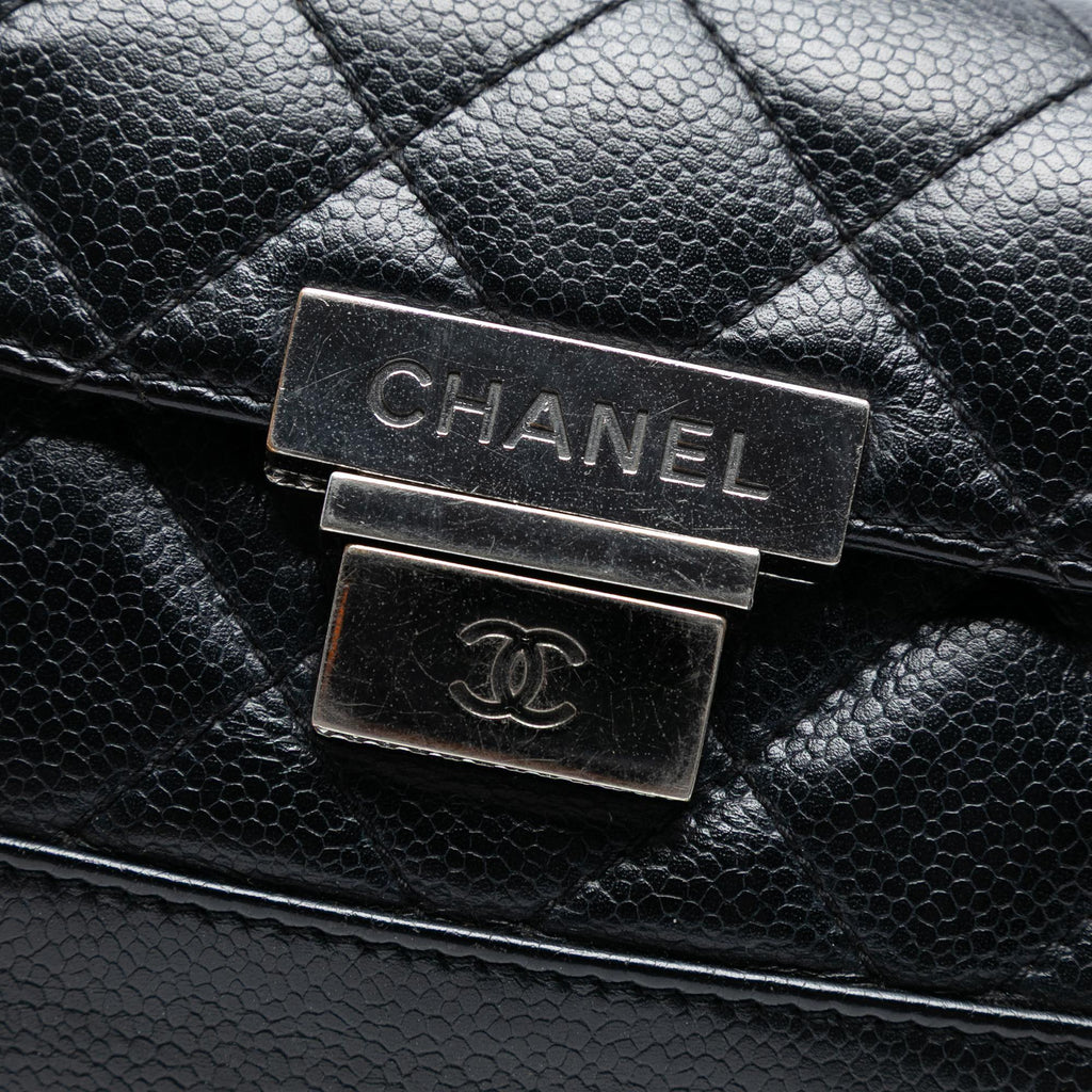 Chanel Mini Quilted Caviar Accordion Flap