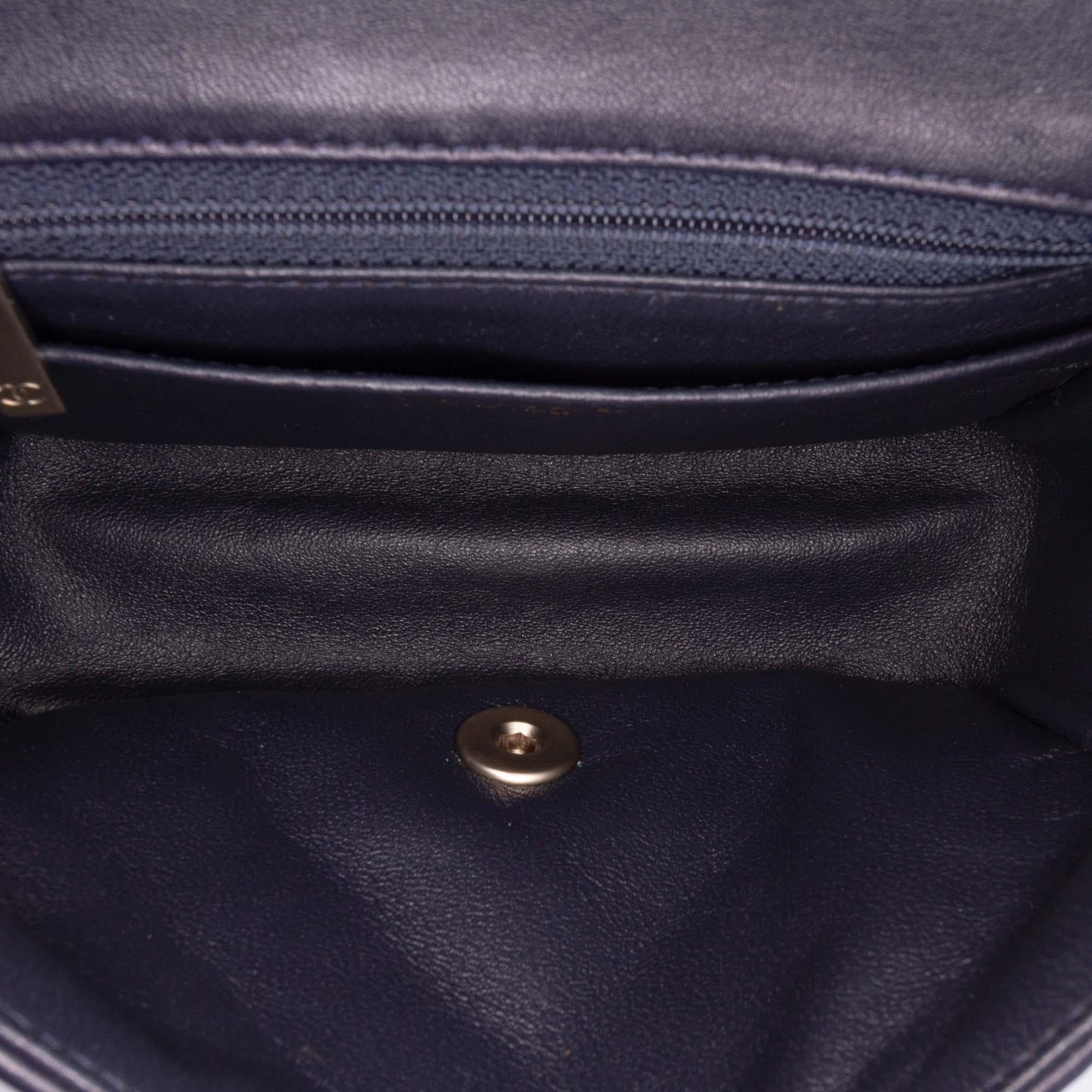 Chanel Mini Square Classic Lambskin Single Flap