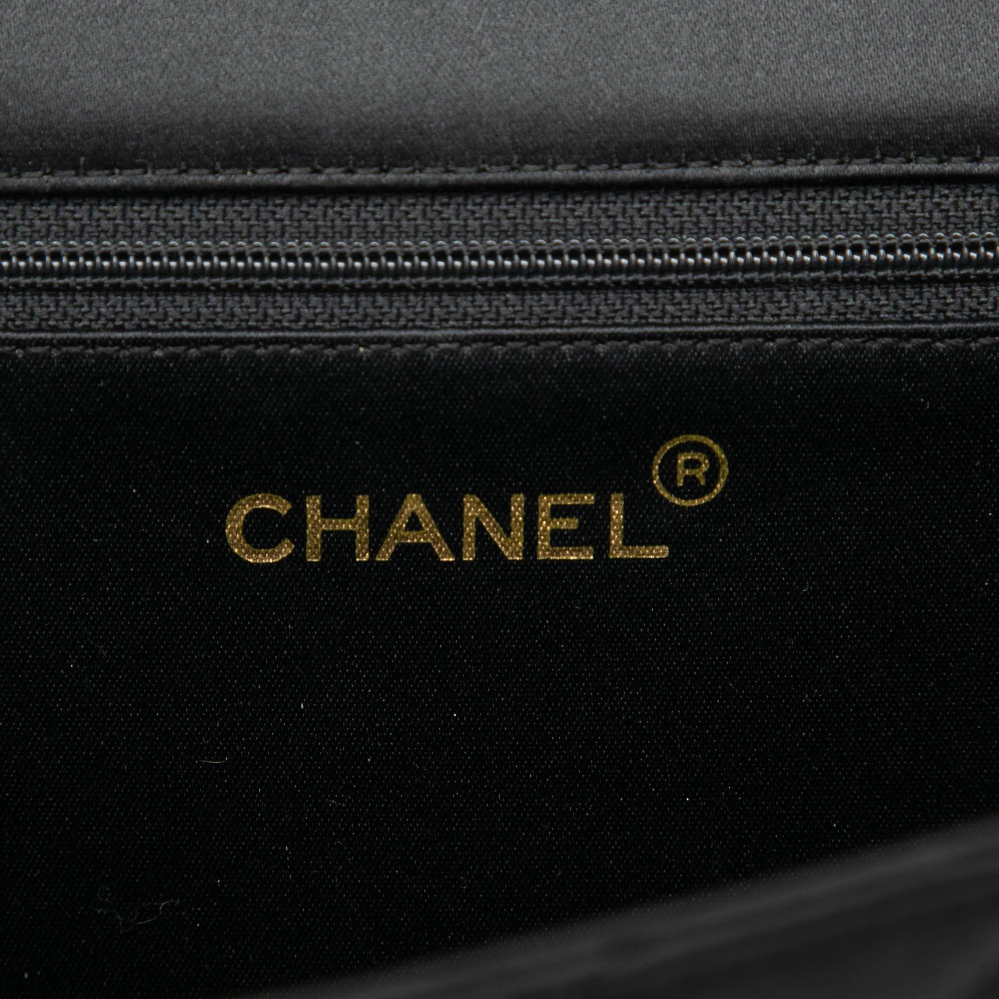 Chanel Mini Square Classic Satin Single Flap