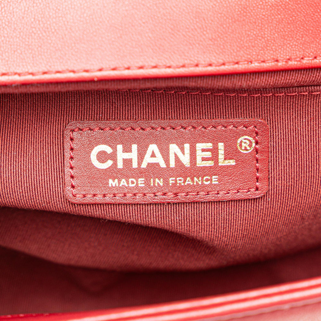 Chanel Old Medium Lambskin Boy Flap