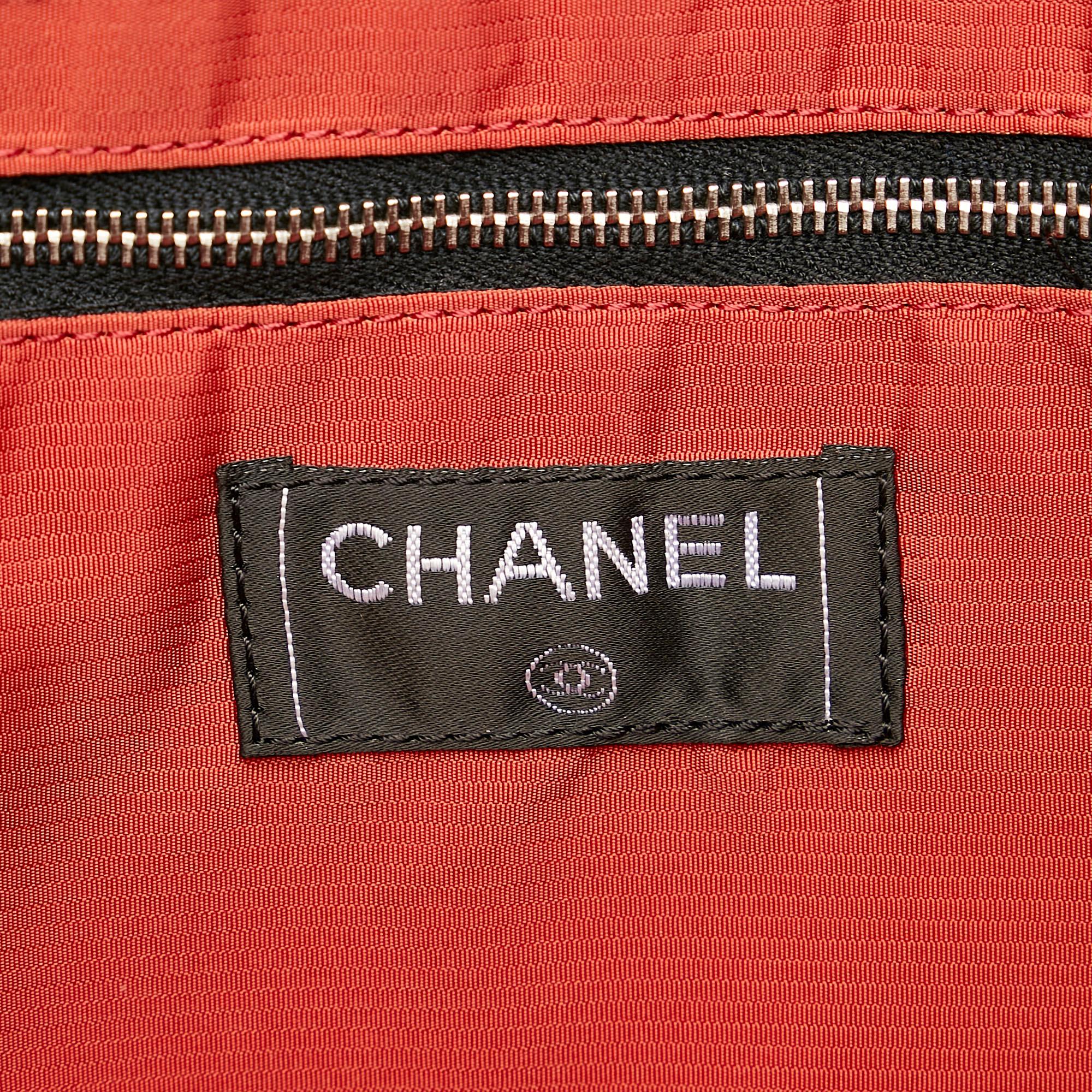 Chanel Old Travel Line Nylon Tote Bag (SHG-25580)