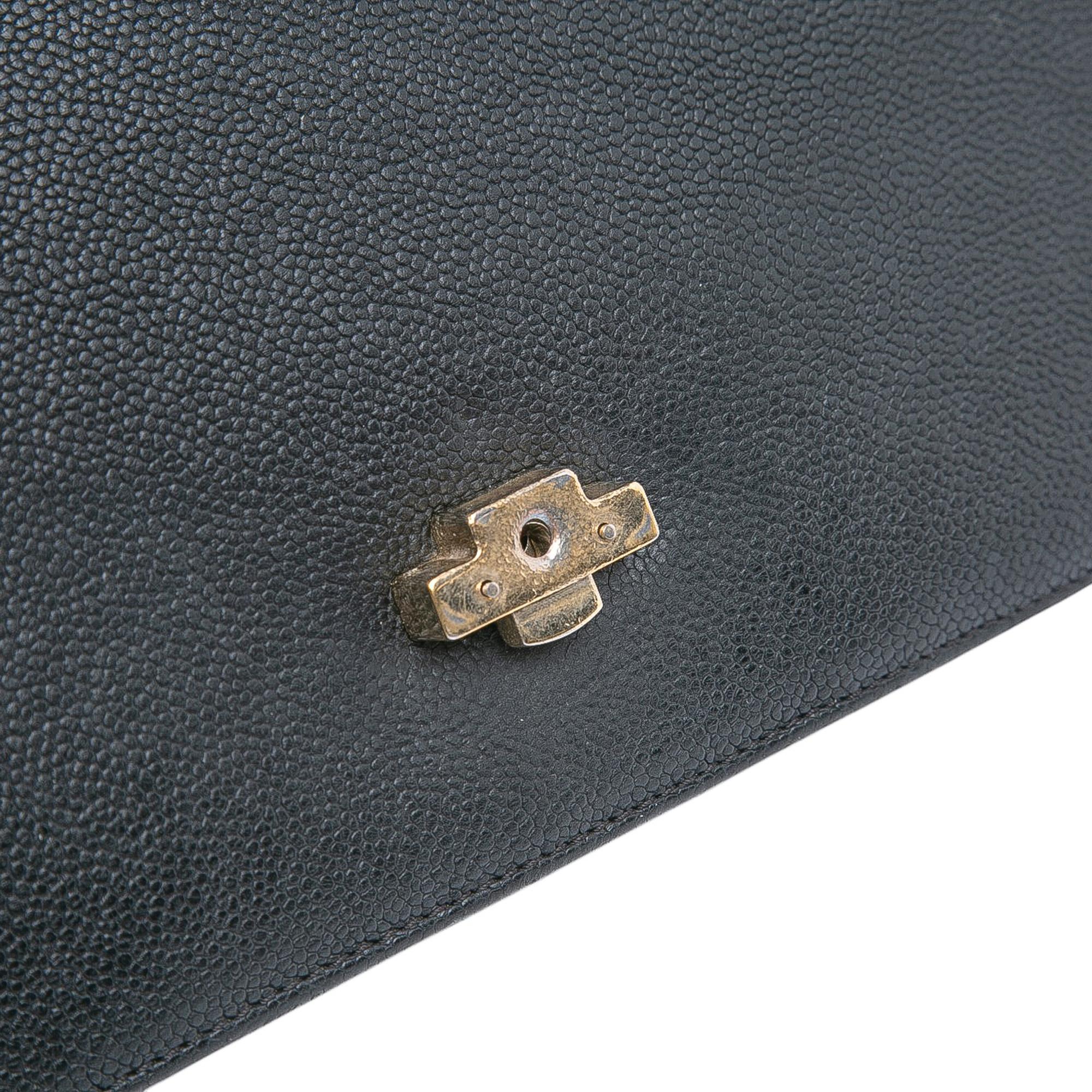 Chanel Paris Cuba Medium Caviar Thread Around Flap