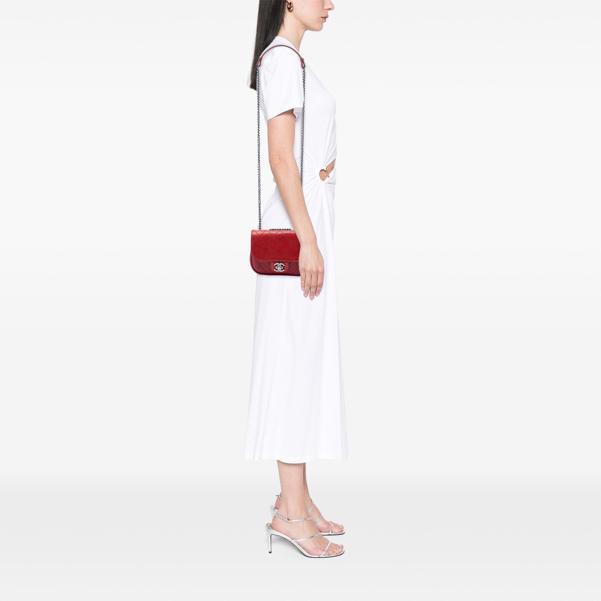 Chanel Paris Dallas Goatskin Wild Stitch Flap