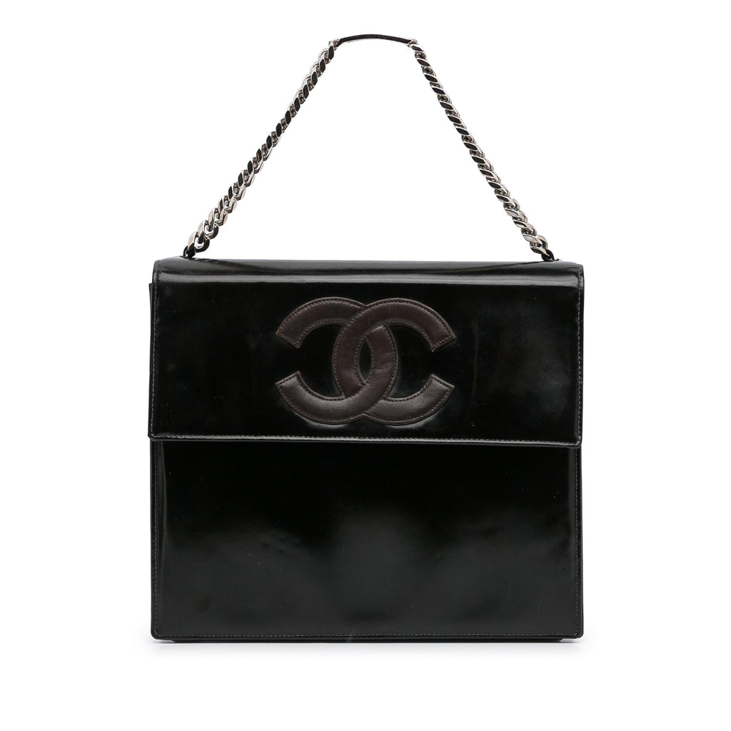 Chanel Patent Flap Handbag (SHG-YxQaRJ)