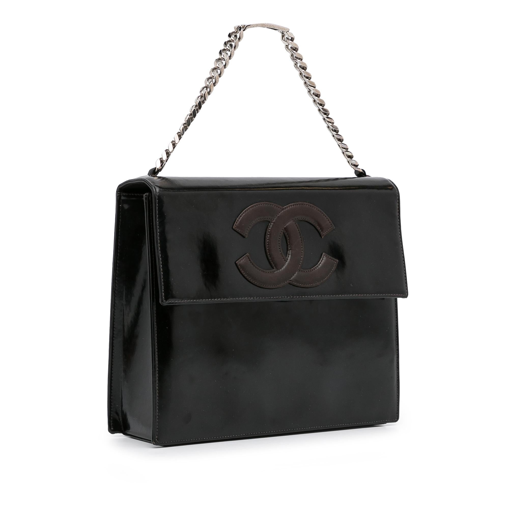 Chanel Patent Flap Handbag (SHG-YxQaRJ)