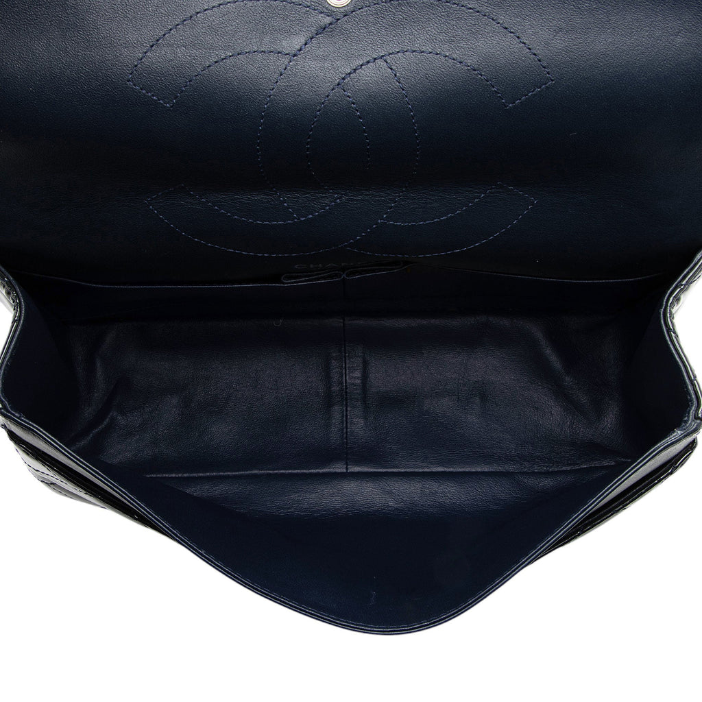 Chanel Patent Leather Calfskin Reissue 227 Double Flap Bag