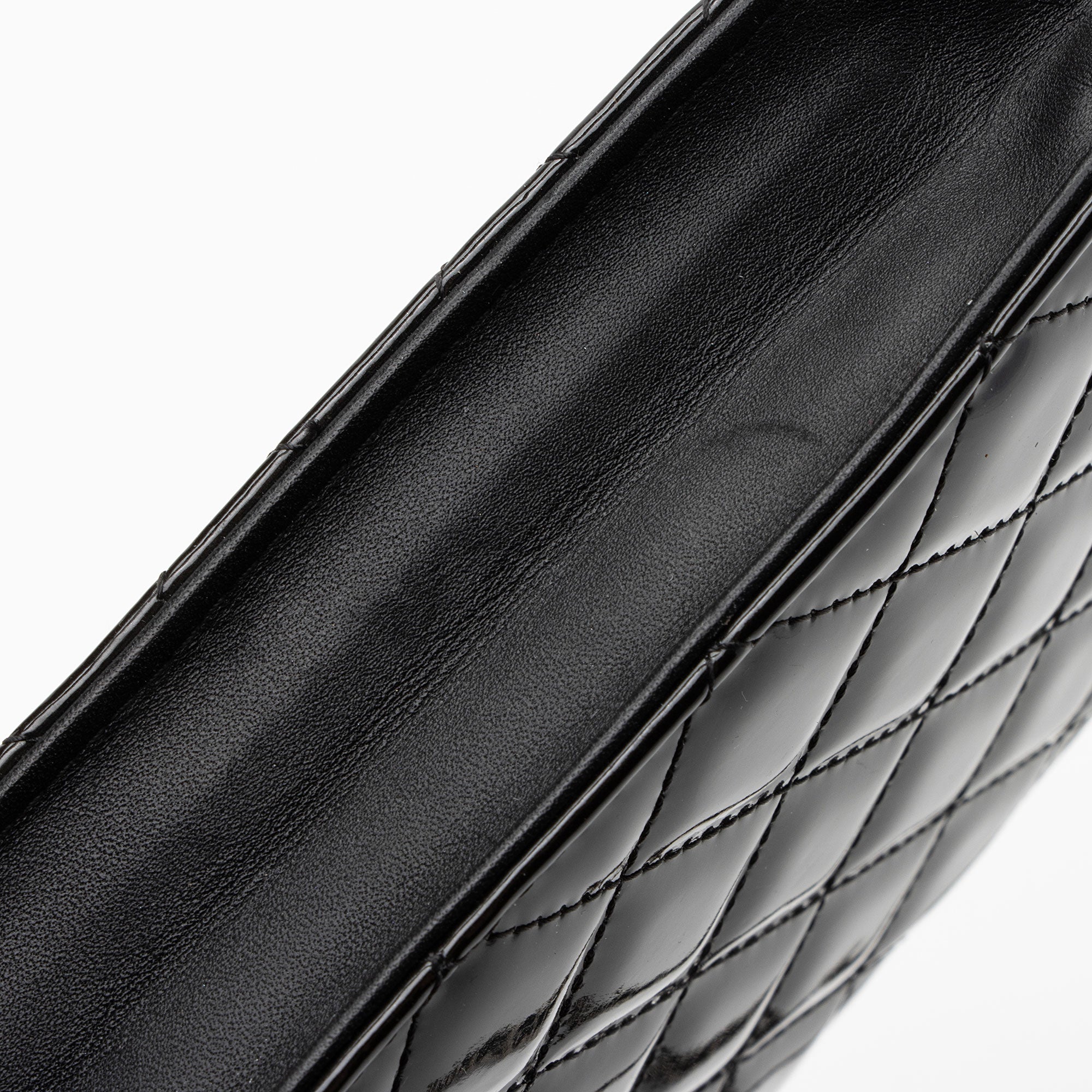 Chanel Patent Leather Classic Wallet on Chain