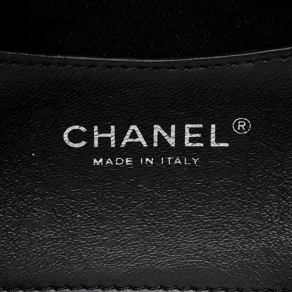 Chanel Patent Leather Just Mademoiselle Bowler Bag (SHF-xTHbdI)