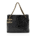 Chanel Patent Leather Puzzle Tote
