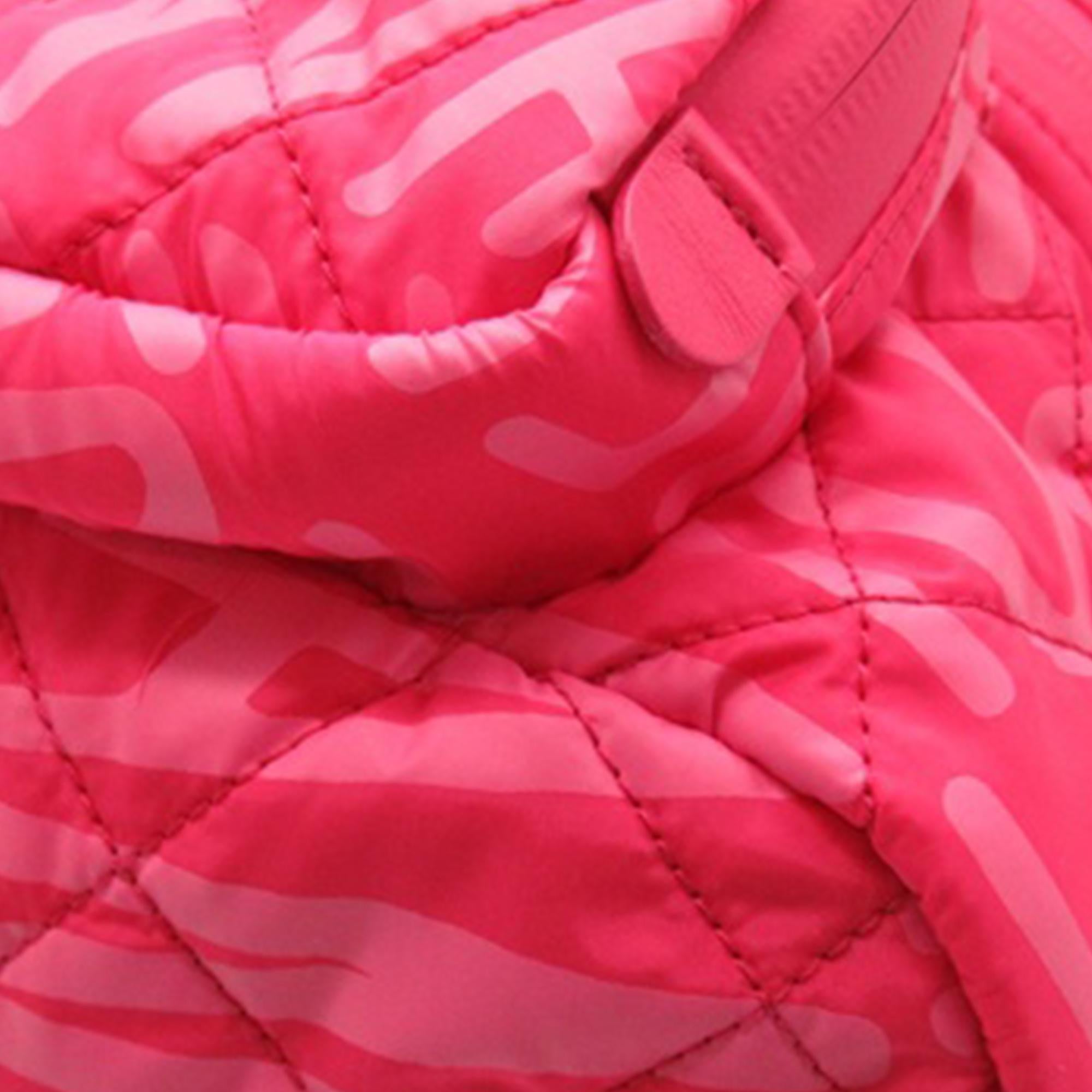 Chanel Printed Nylon Coco Neige Convertible Backpack (SHG-iSeoxZ)