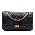 Chanel Quilted Aged Calfskin Reissue 2.55 Double Flap 225