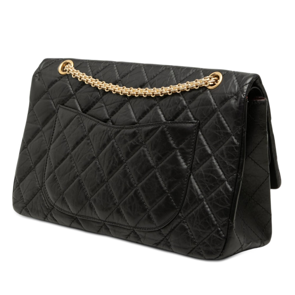 Chanel Quilted Aged Calfskin Reissue 2.55 Double Flap 227