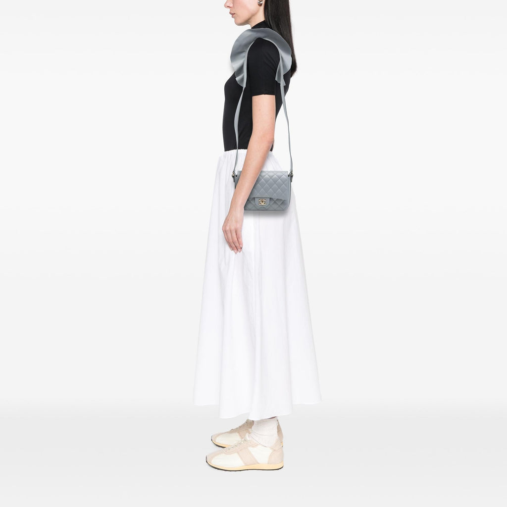 Chanel Quilted Calfskin Bolero de Chanel Flap