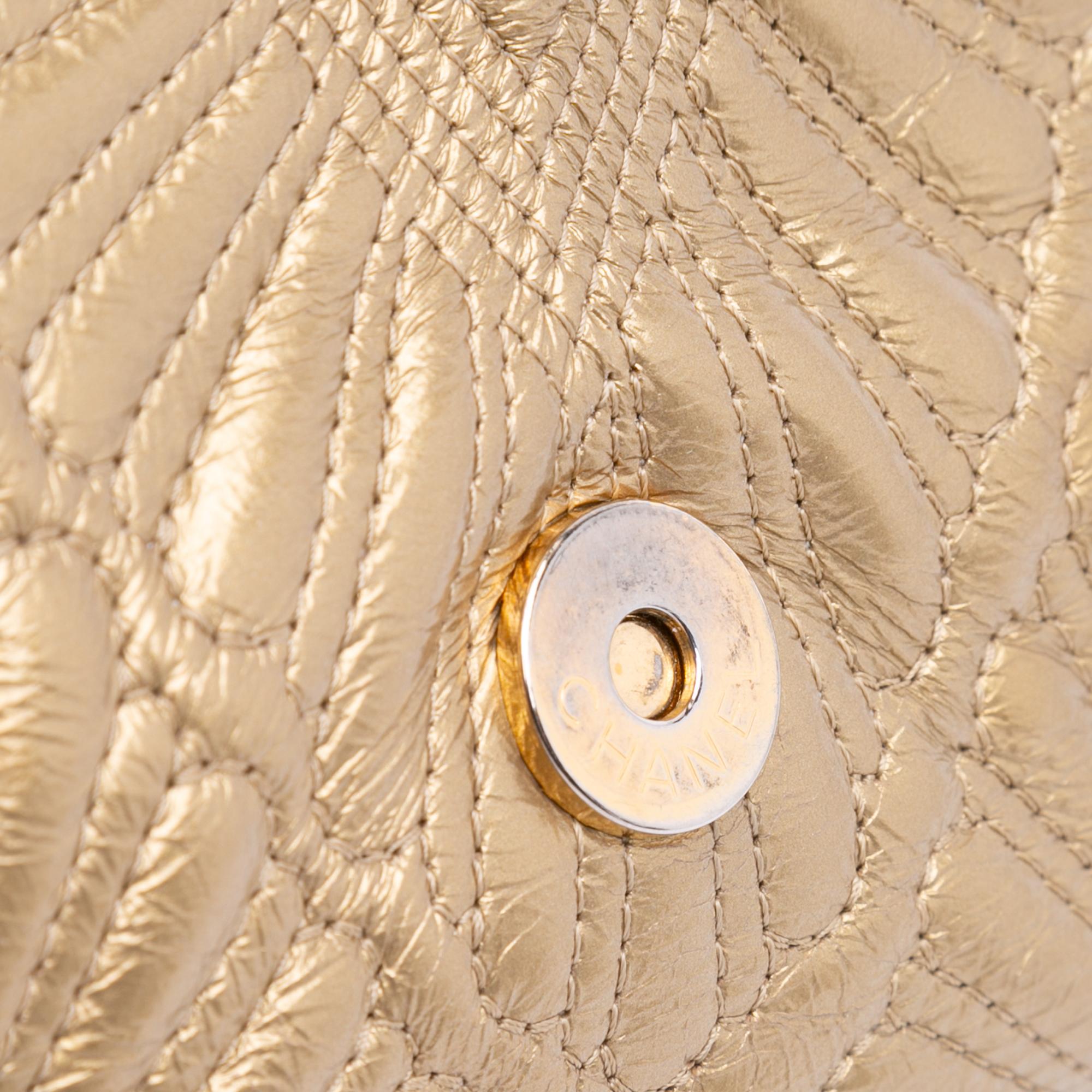 Chanel Quilted Calfskin Ca D'Oro Flap