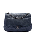 Chanel Quilted Calfskin Coco Pleats Flap