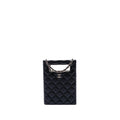 Chanel Quilted Caviar Chain Around Cut Out Evening Box Bag