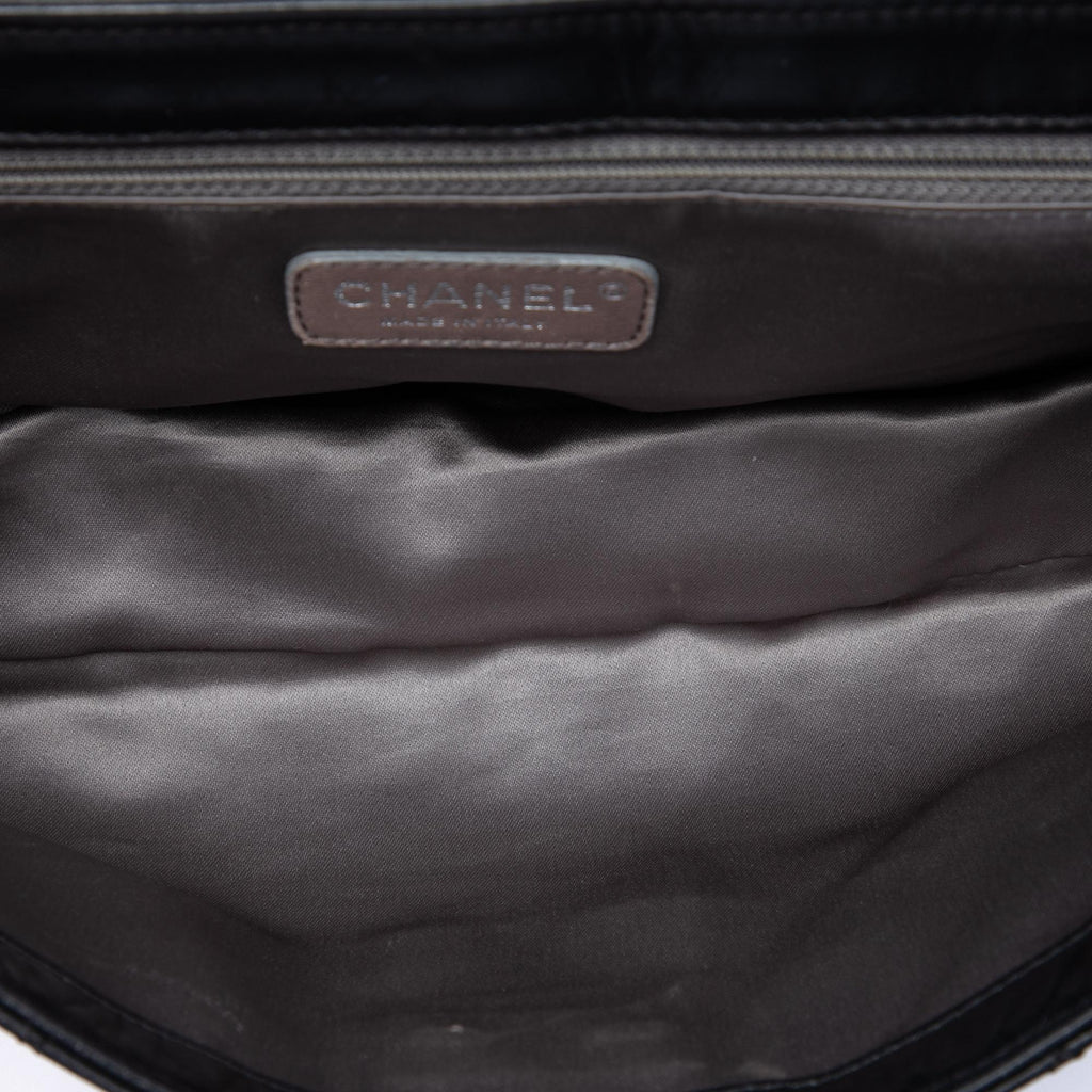 Chanel Quilted Lambskin East West Mademoiselle Flap
