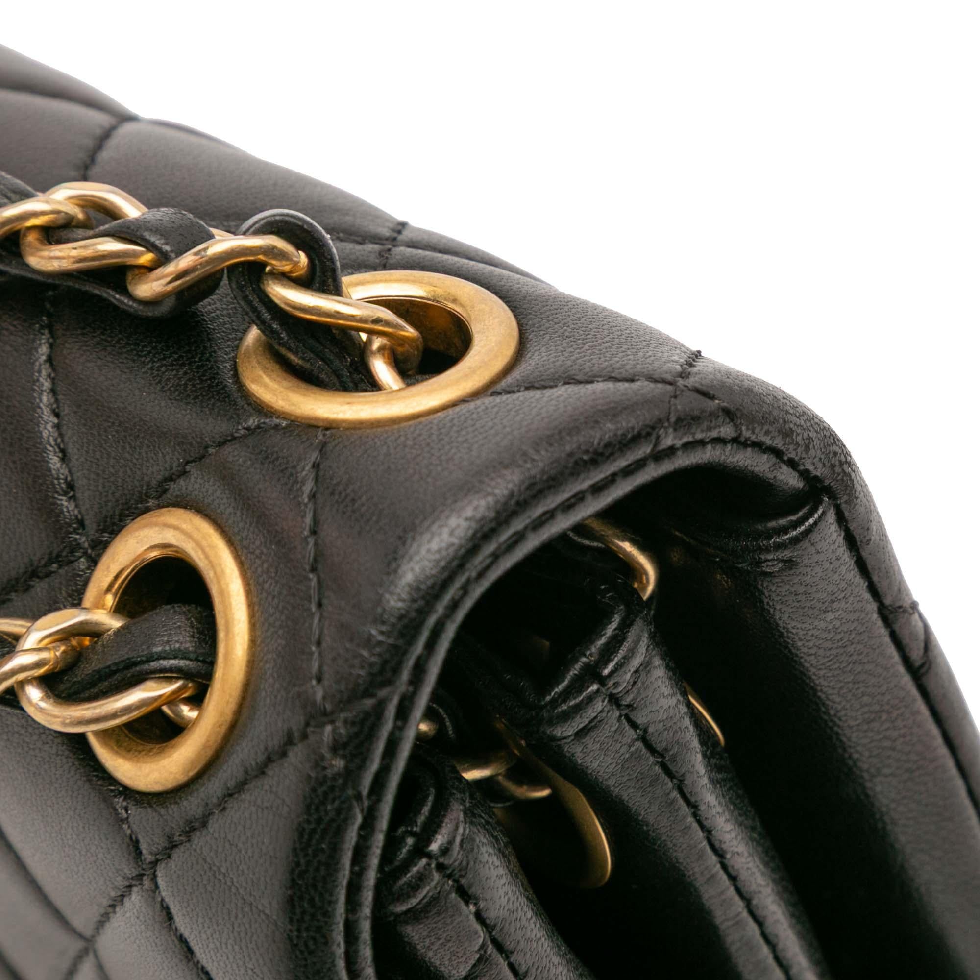 Chanel Quilted Lambskin Pagoda Accordion Flap