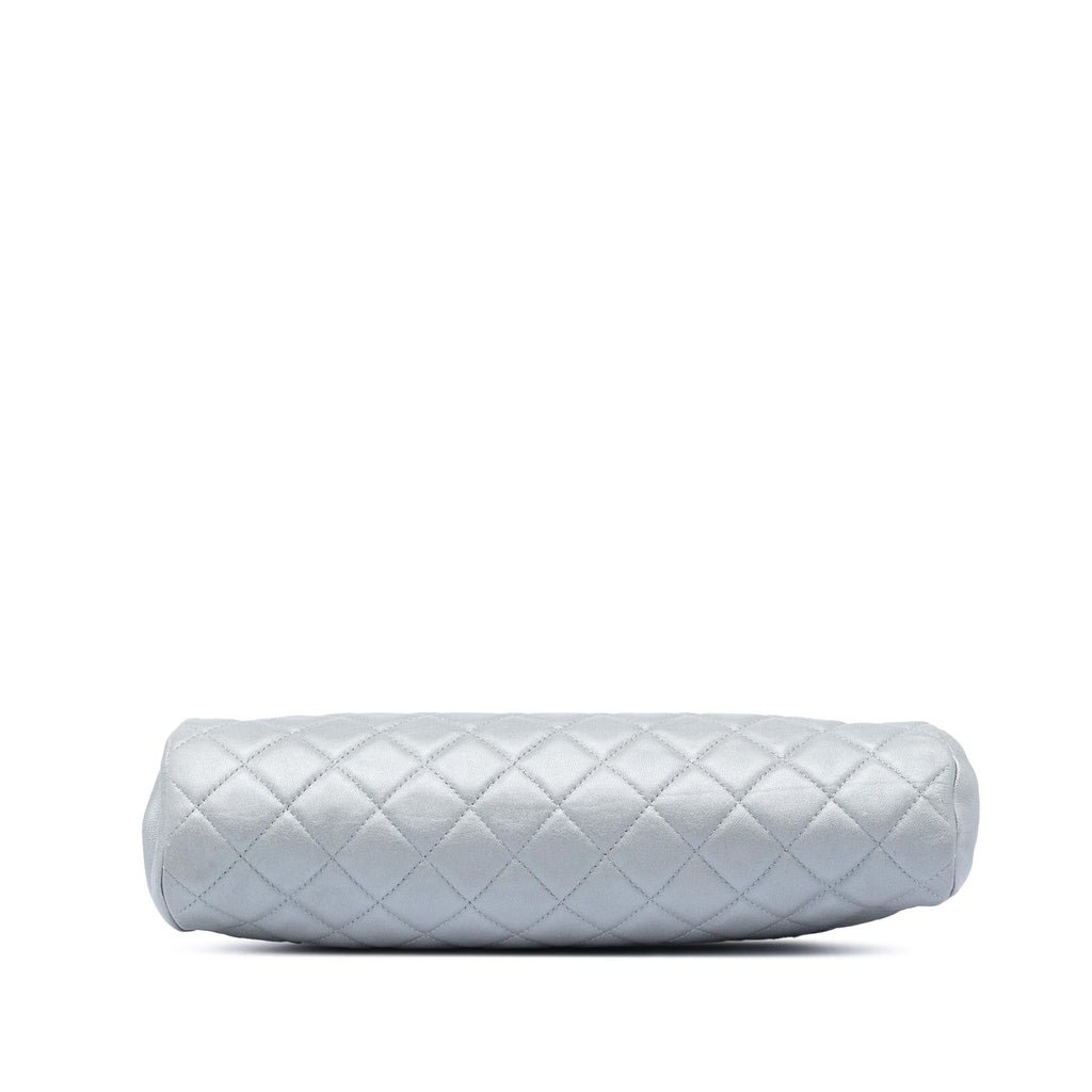 Chanel Quilted Lambskin Timeless Kisslock Clutch