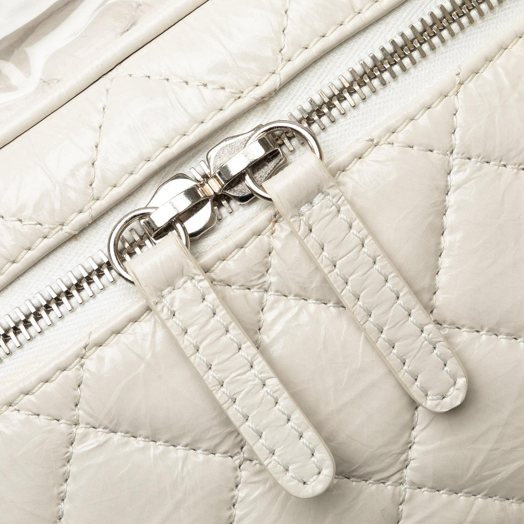 Chanel Quilted Lambskin and PVC Aquarium Backpack