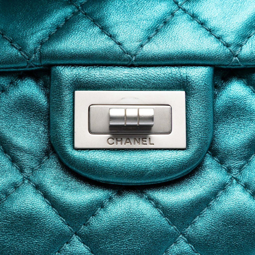 Chanel Quilted Metallic Calfskin Reissue 2.55 Flap 226