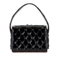 Chanel Quilted Patent Leather Box Handbag