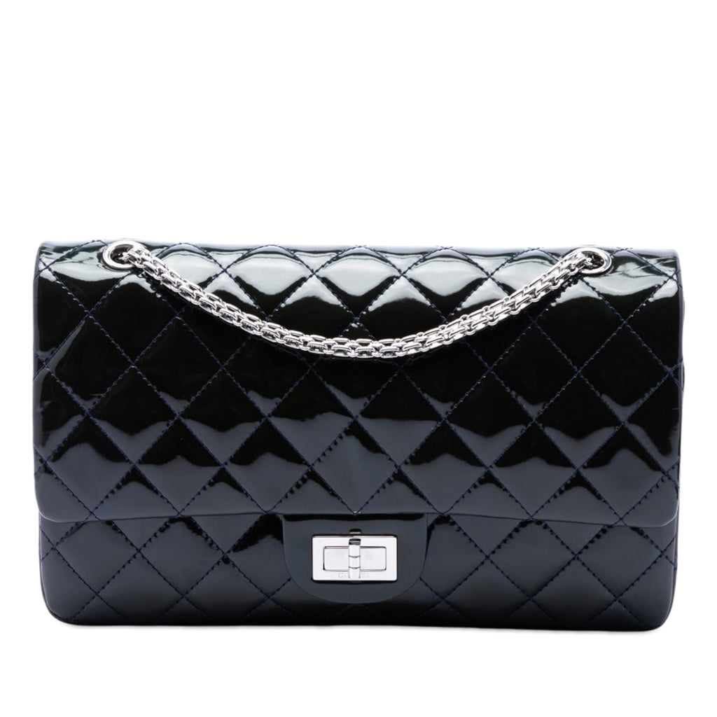 Chanel Quilted Patent Reissue 2.55 Double Flap 227