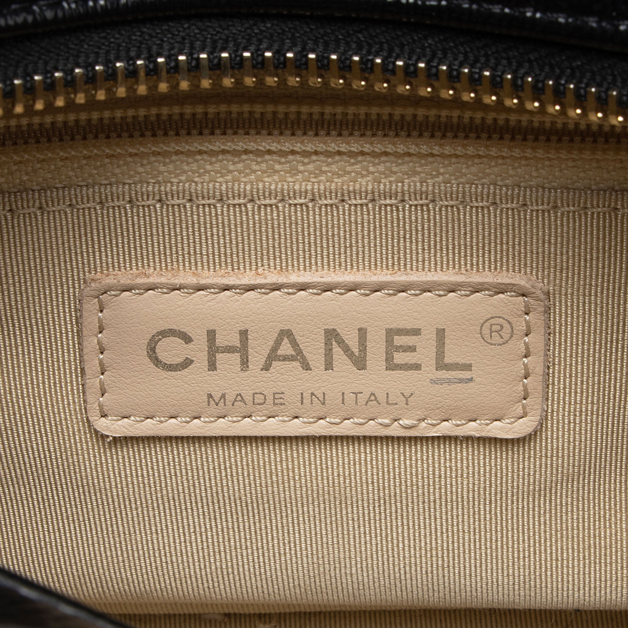 Chanel Rattan Calfskin Gabrielle Small Hobo