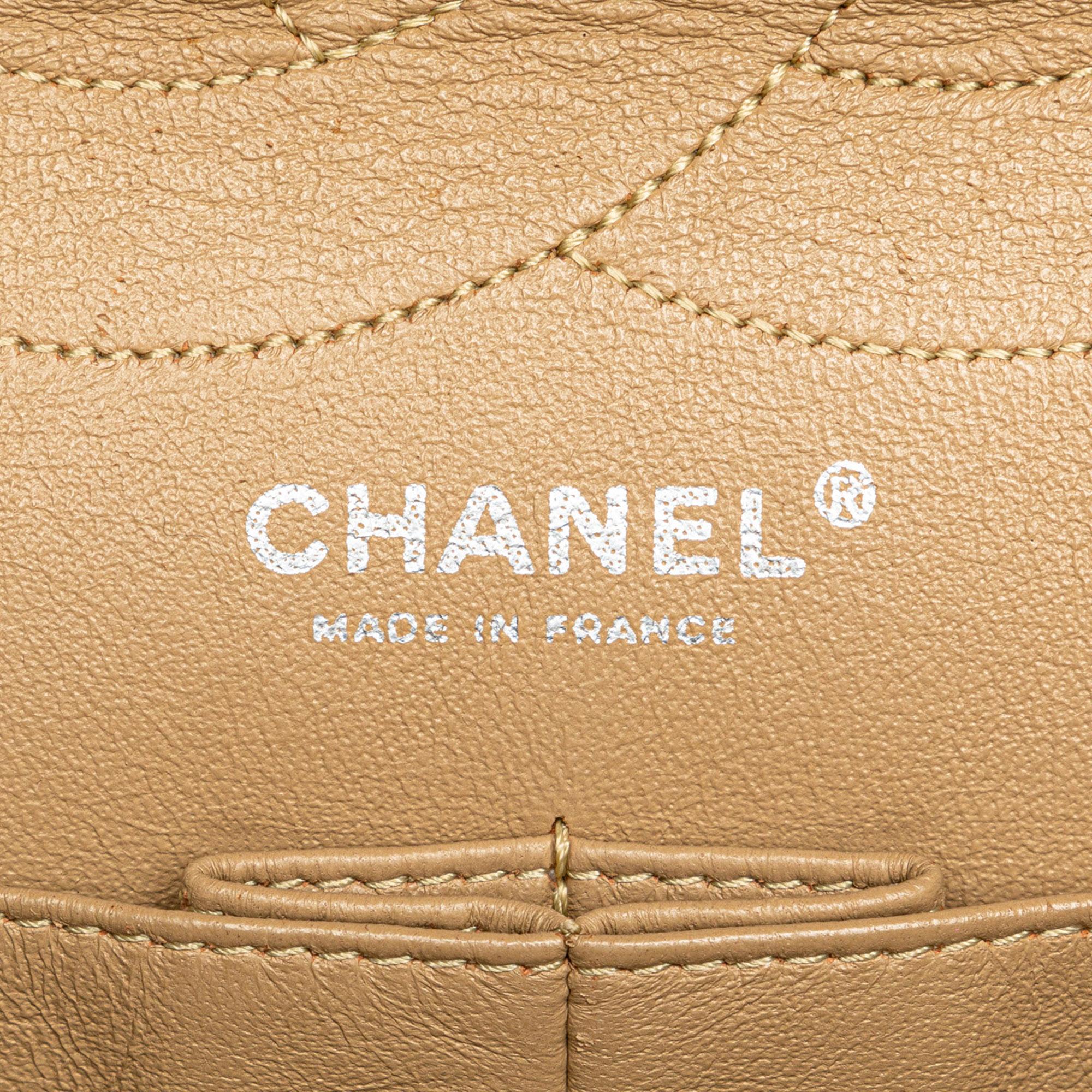 Chanel Reissue 2.55 Aged Calfskin Double Flap 227 (SHG-elkFh5)