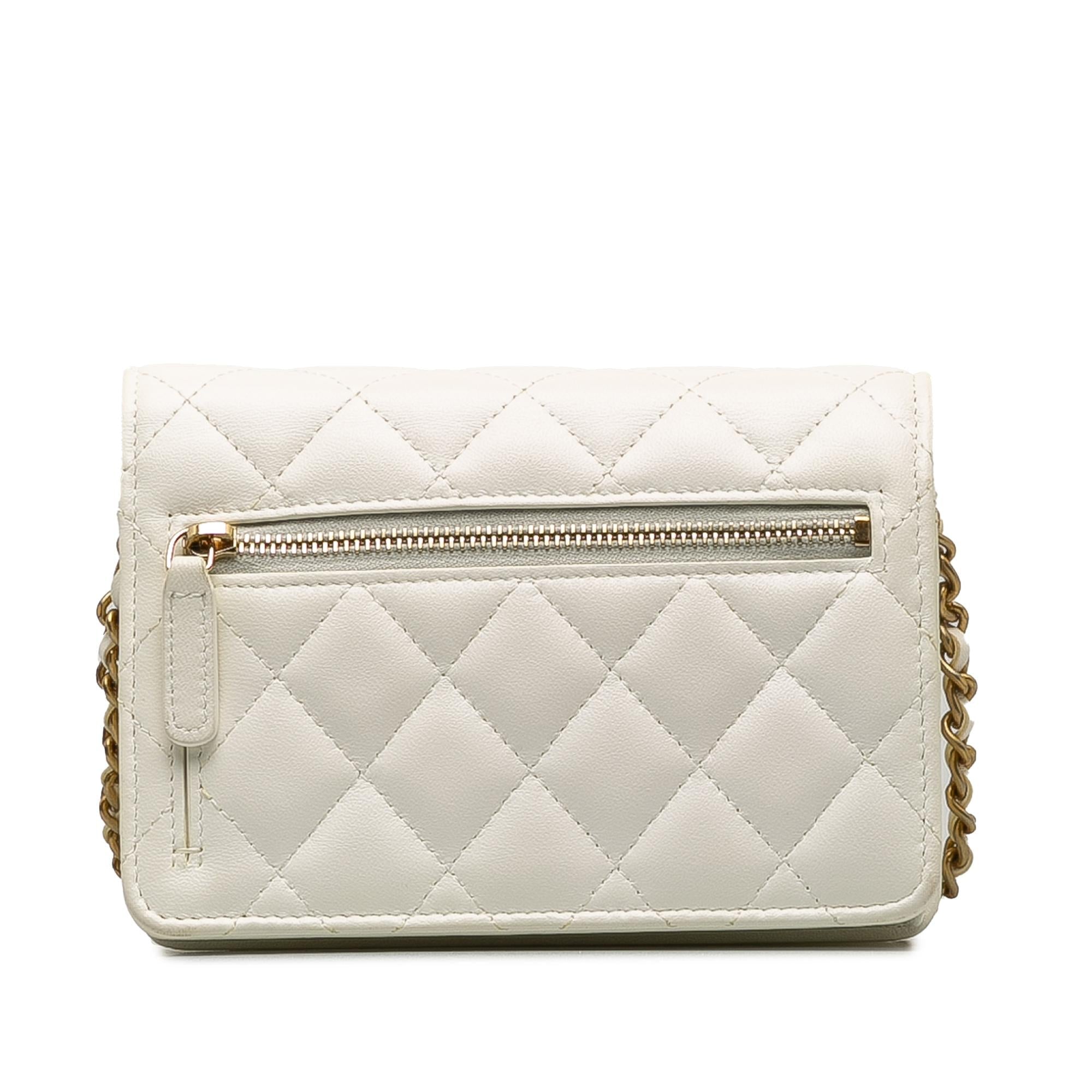 Chanel Romance Lambskin Wallet On Chain