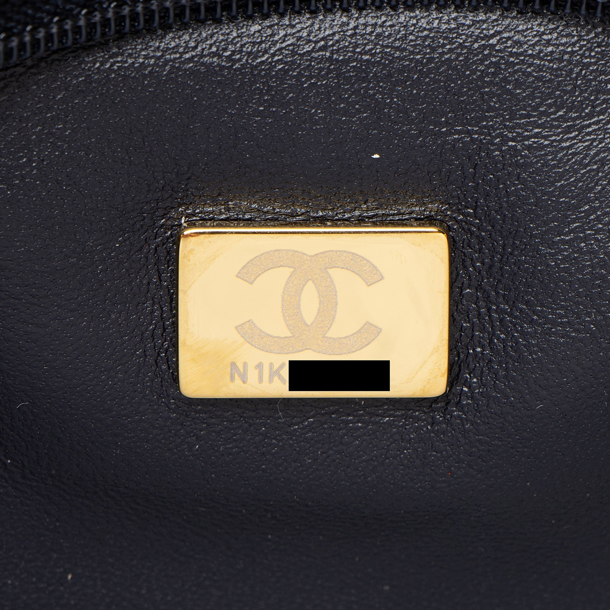Chanel Shiny Crumpled Calfskin Shearling 19 Medium Flap Shoulder Bag