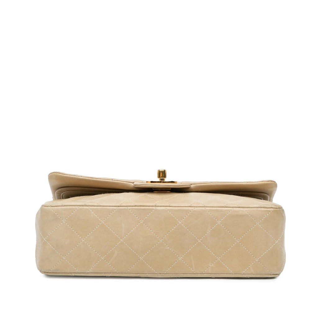 Chanel Small Classic Lambskin Double Flap (SHG-dmJ7nr)