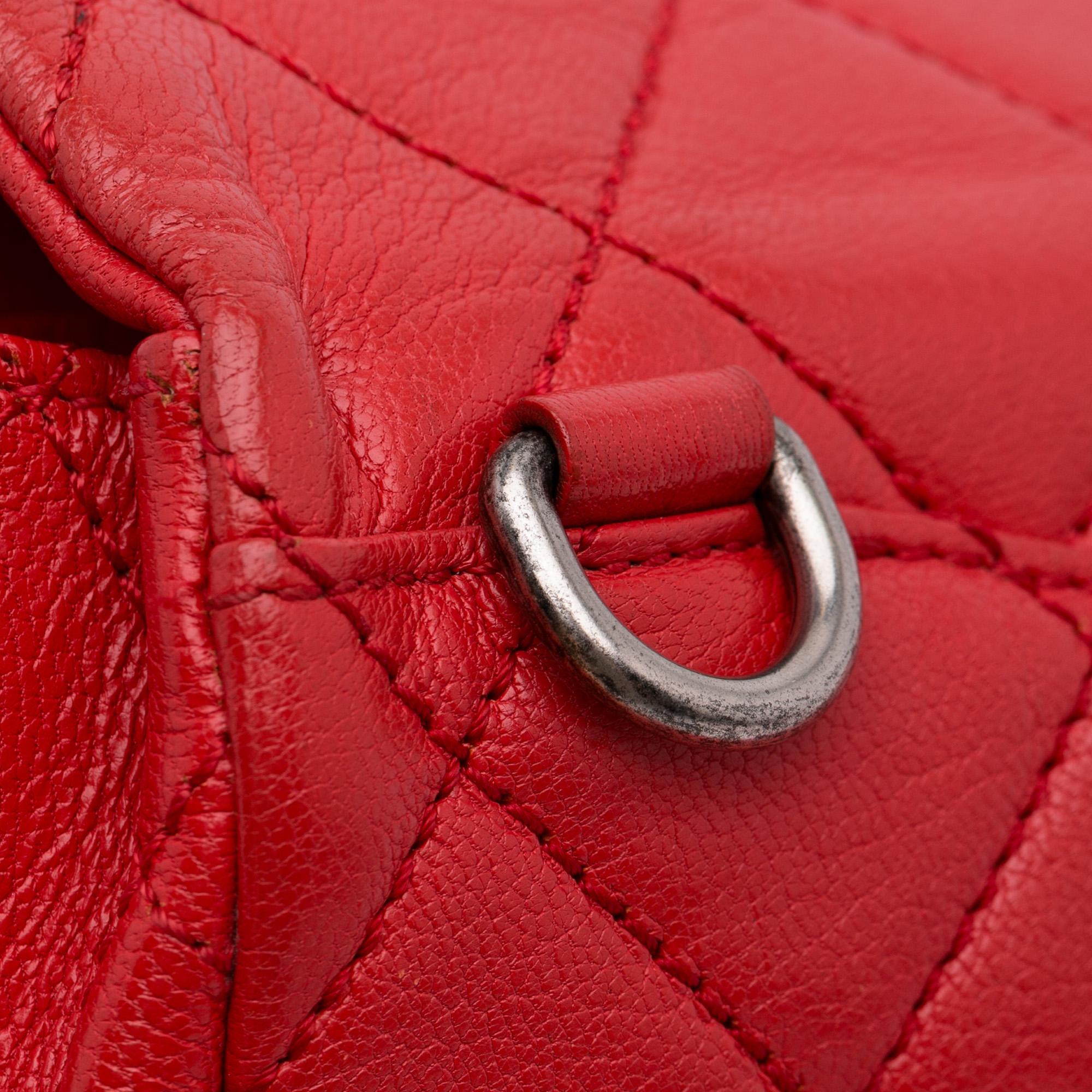 Chanel Small Goatskin Double Carry Waist Chain Flap