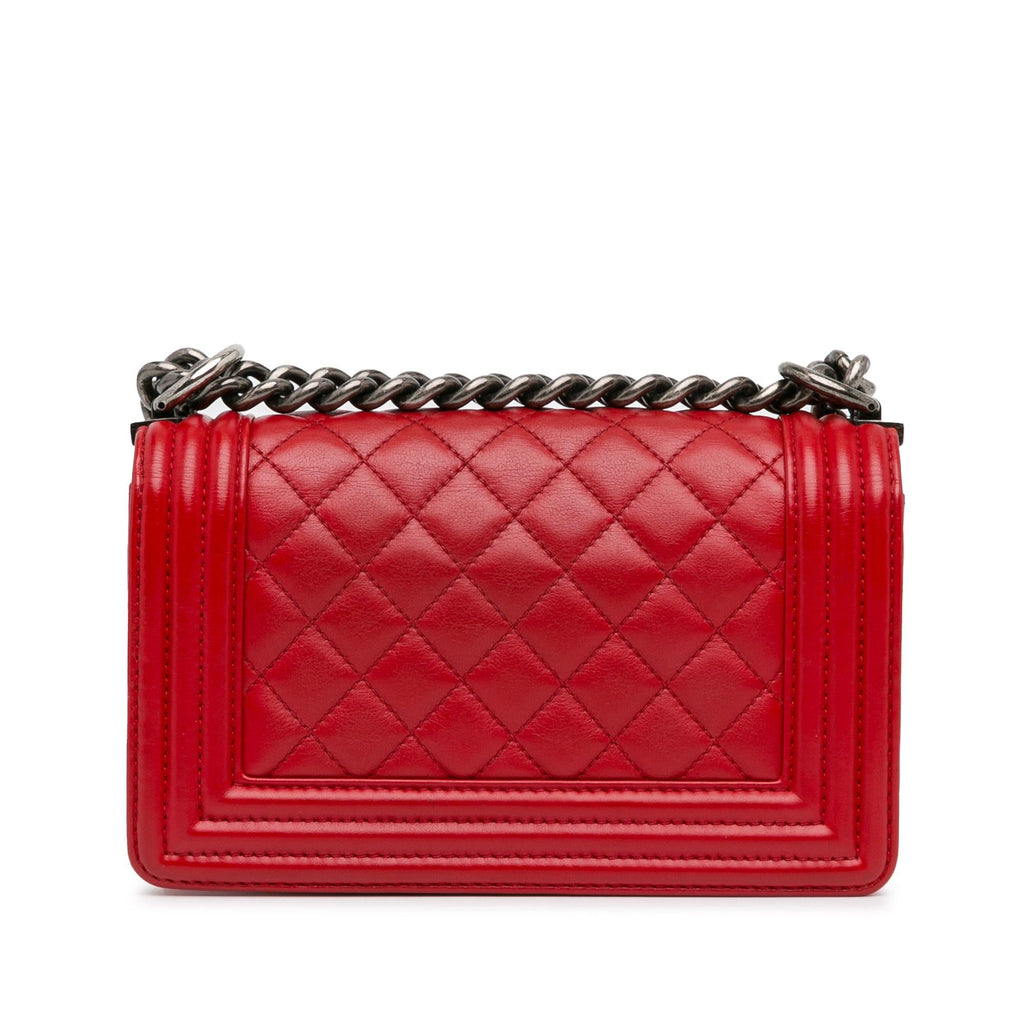 Chanel Small Lambskin Boy Flap (SHG-ARfIAX)