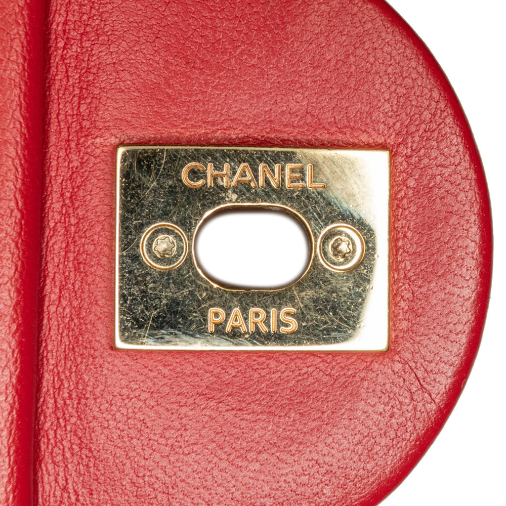 Chanel Small Lambskin Easy Carry Flap (SHG-Rzf8ss)