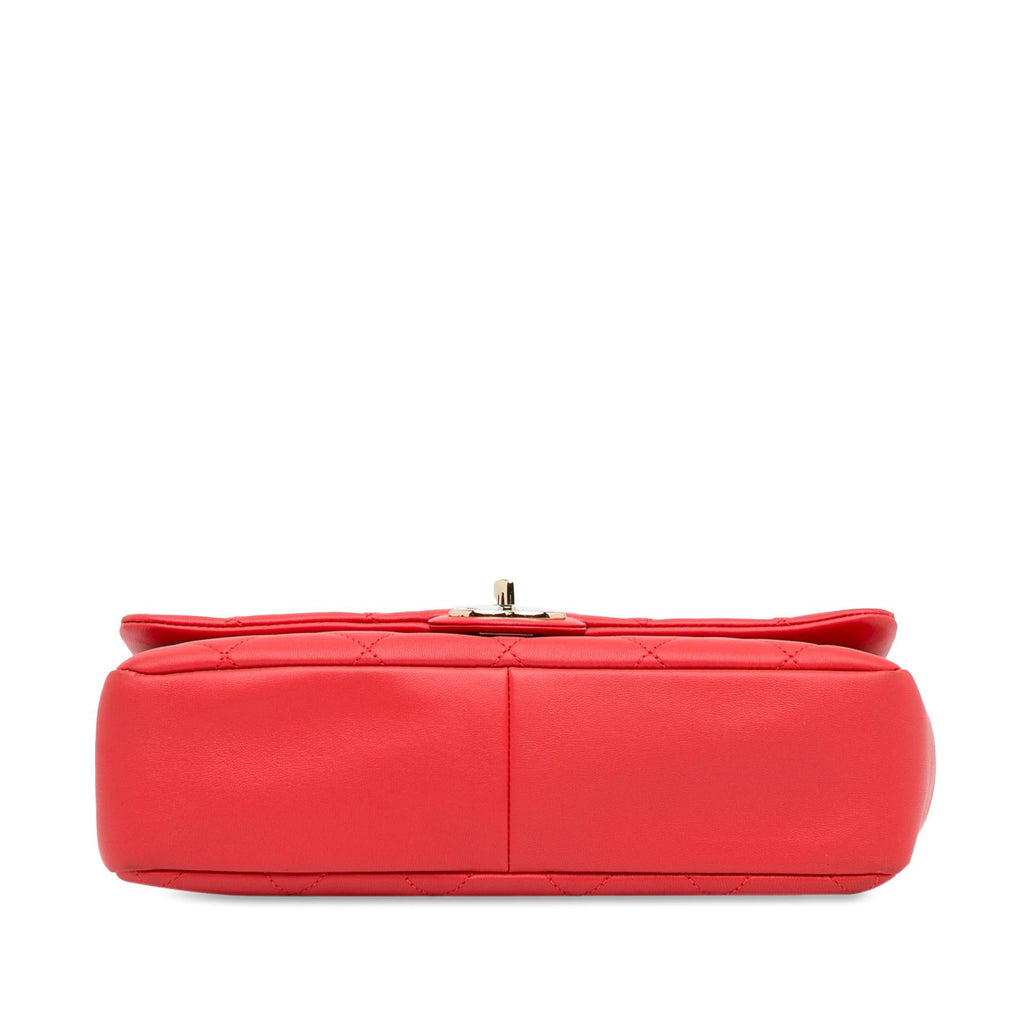 Chanel Small Lambskin Elegant Chain Single Flap (SHG-SDFYLG)