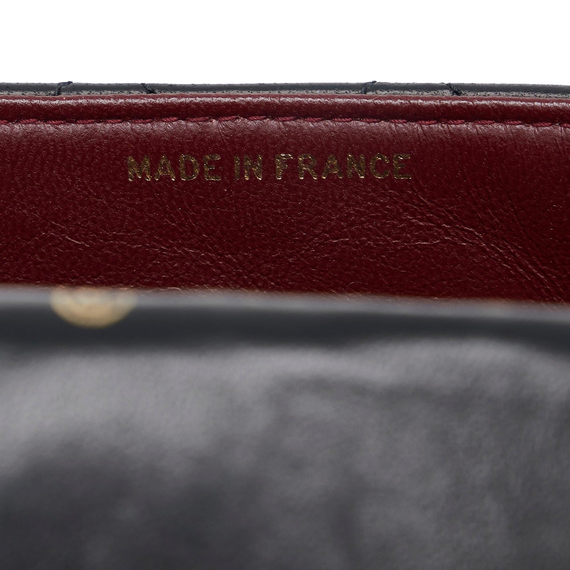 Chanel Small Lambskin Kelly Top Handle Bag (SHG-vYxH1m)