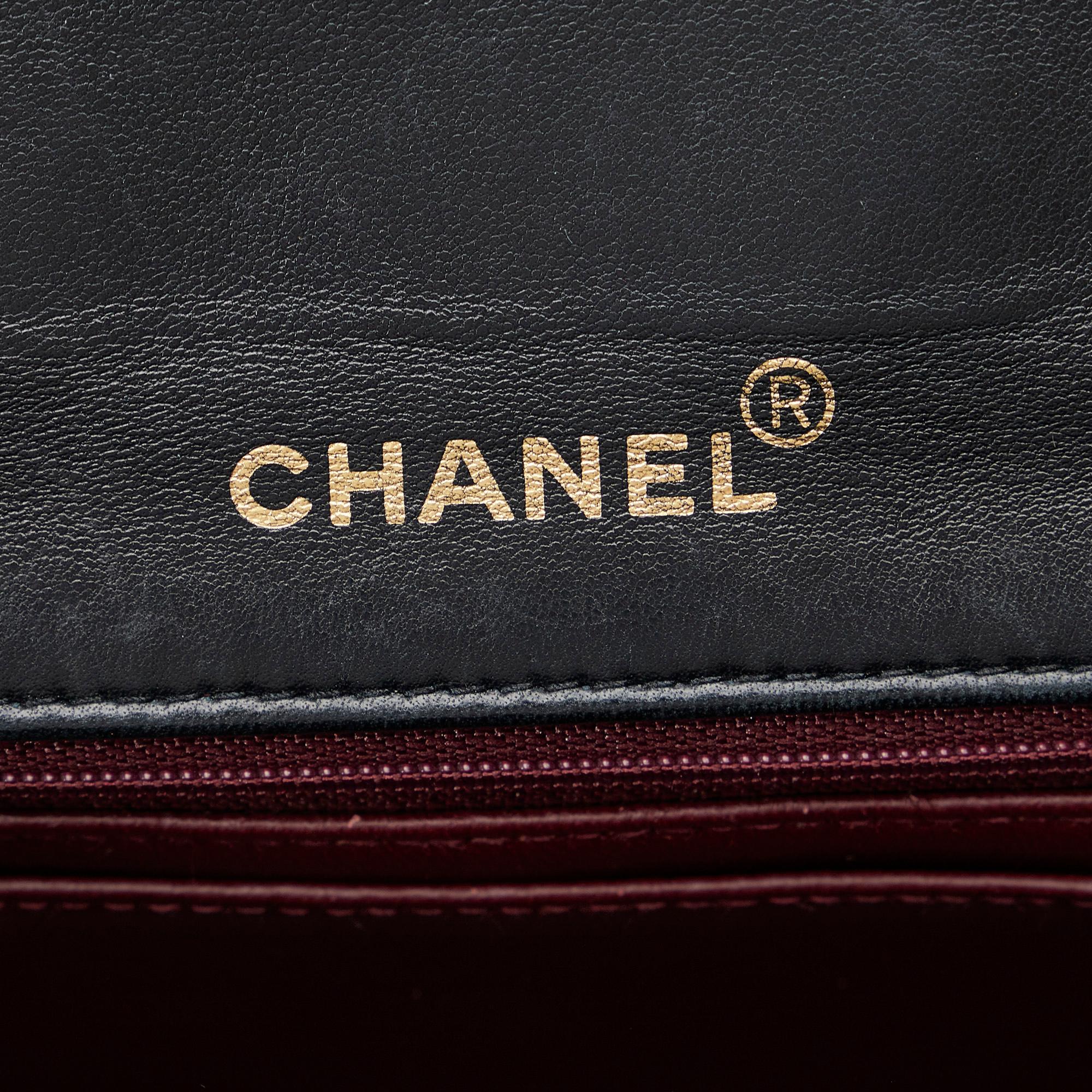 Chanel Small Lambskin Kelly Top Handle Bag (SHG-LKG1nz)