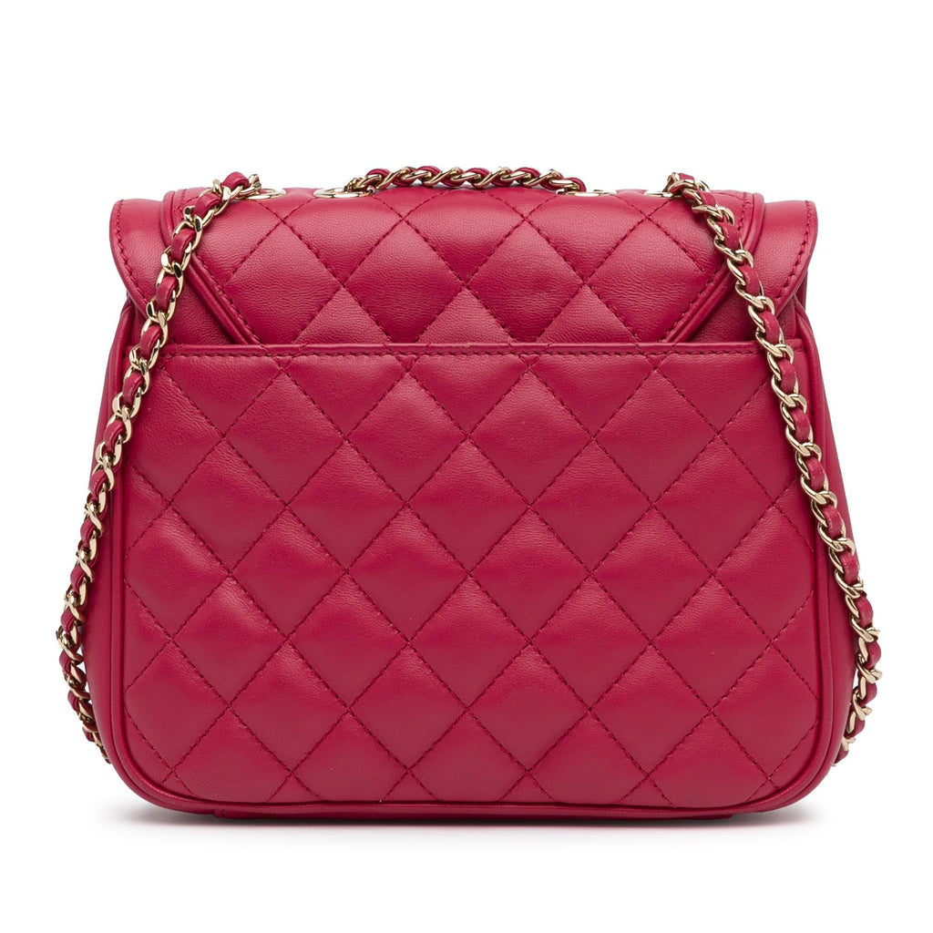 Chanel Small Lambskin Lovely Day Flap (SHG-lstb4h)