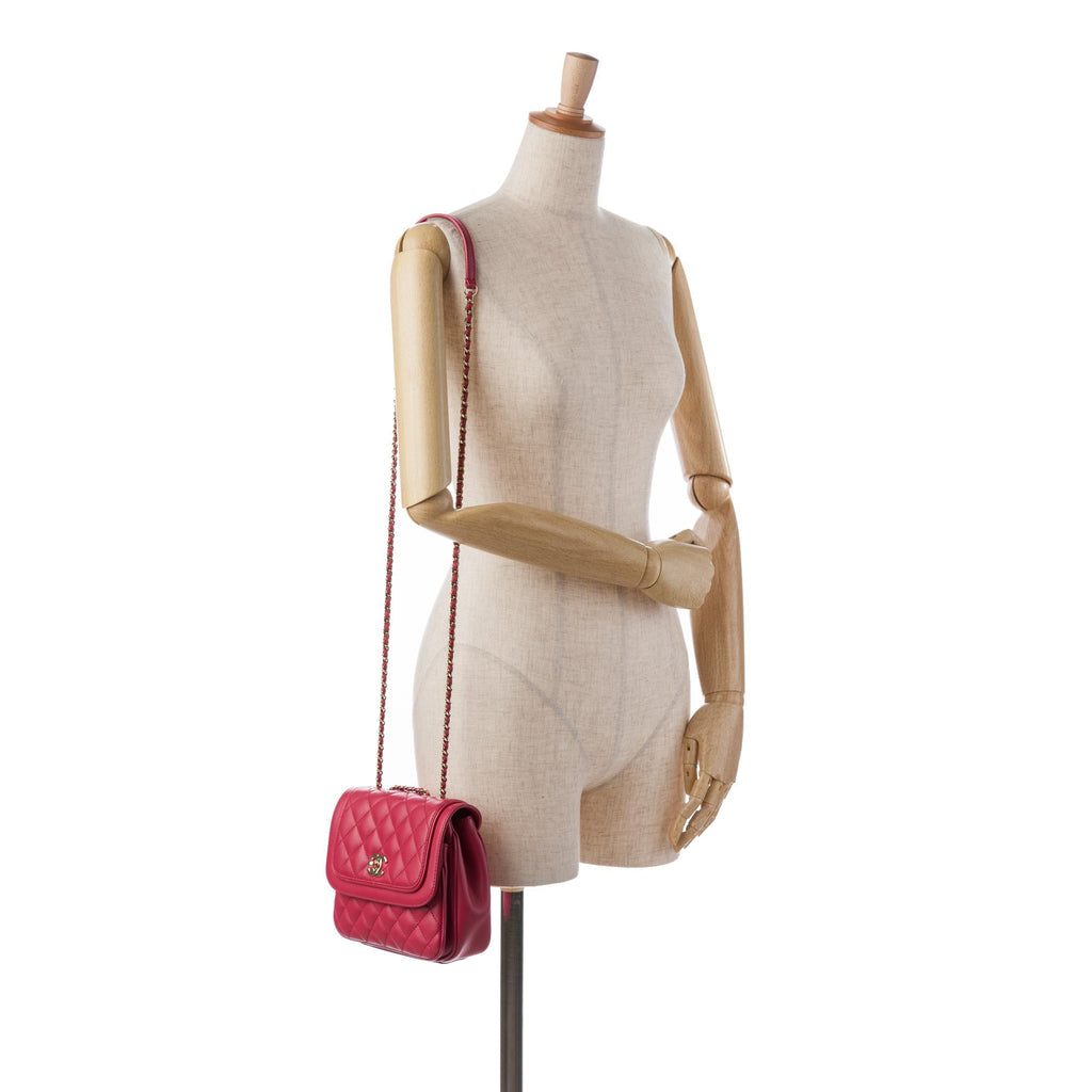 Chanel Small Lambskin Lovely Day Flap (SHG-lstb4h)