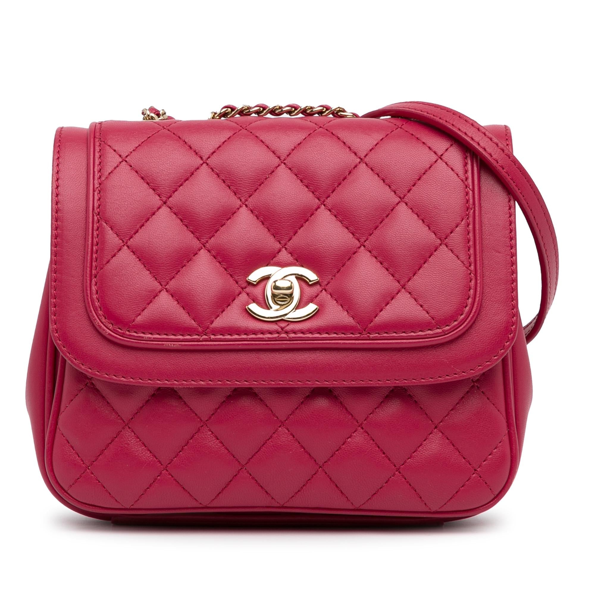 Chanel Small Lambskin Lovely Day Flap (SHG-3FI4mw)