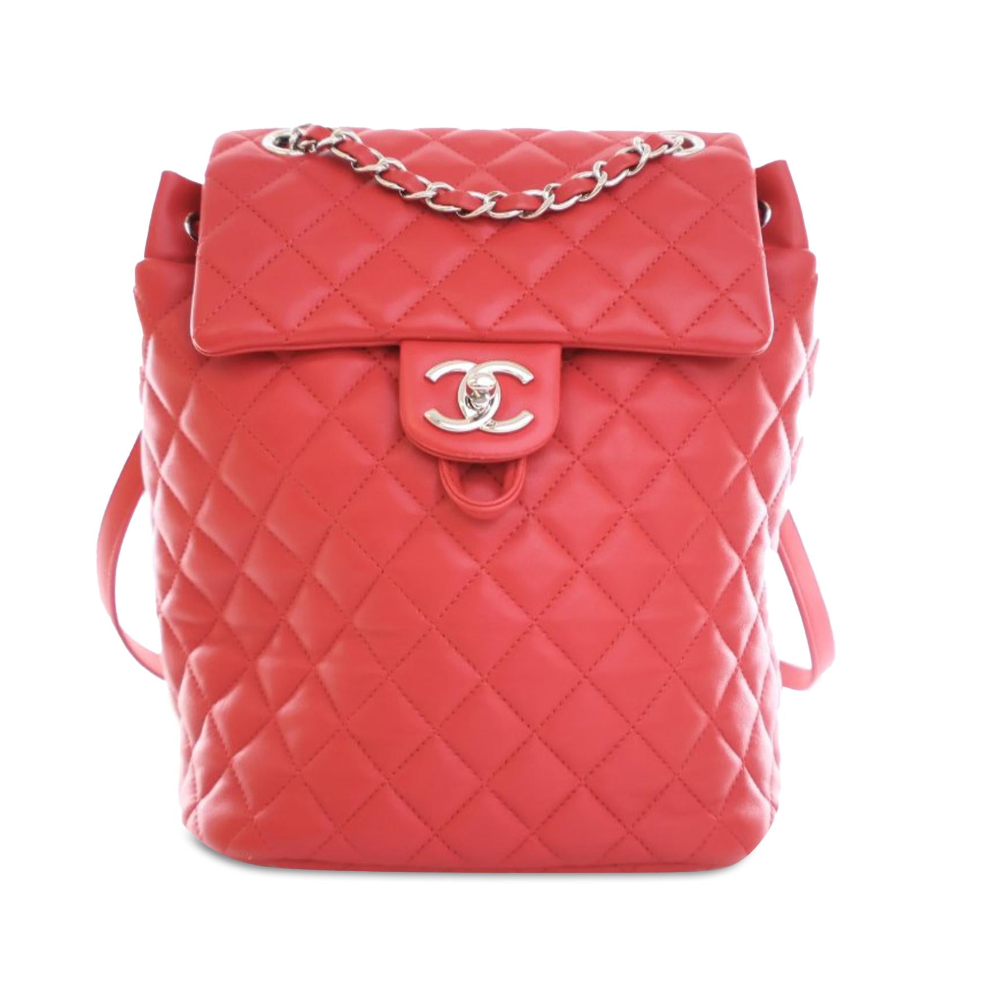 Chanel Small Lambskin Urban Spirit Backpack