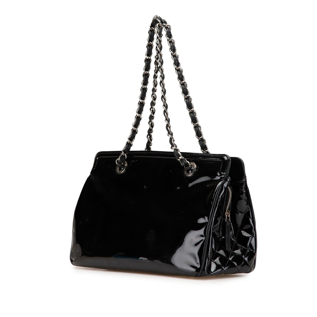 Chanel Small Patent Lipstick Tote
