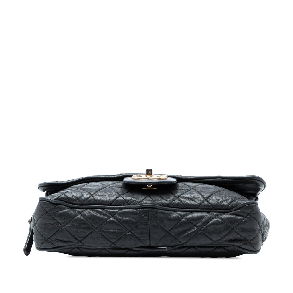 Chanel Small Quilted Iridescent Calfskin Shiva Flap