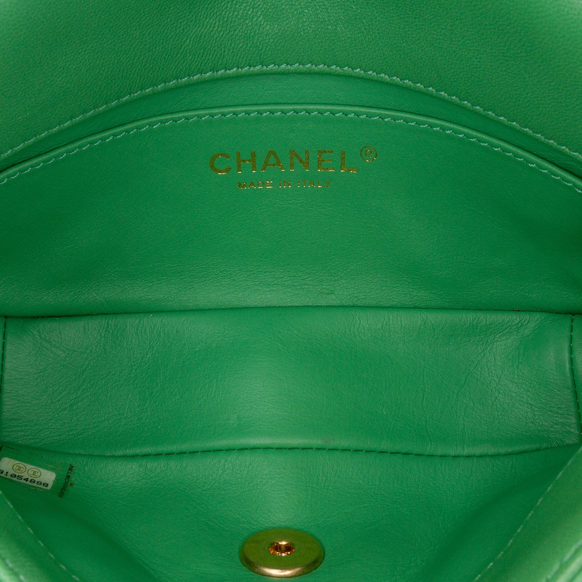 Chanel Small Quilted Lambskin Chain Is More Flap