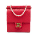 Chanel Small Quilted Lambskin Chic Pearls Flap