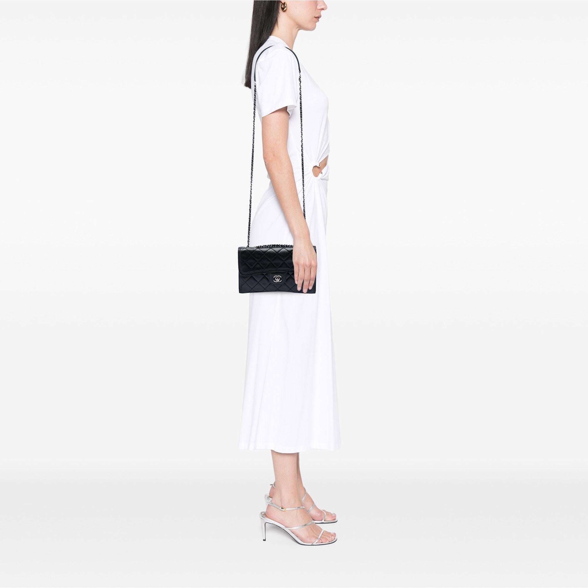 Chanel Small Quilted Lambskin Citizen Zip Flap