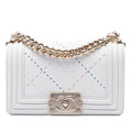 Chanel Small Quilted Lambskin Cruise Line Boy Flap
